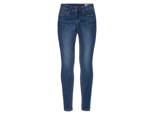 Джинси 140 см (9-10 years)  Skinny з регульованою талією для дівчинки Pepperts 372618 темно-синій 85978