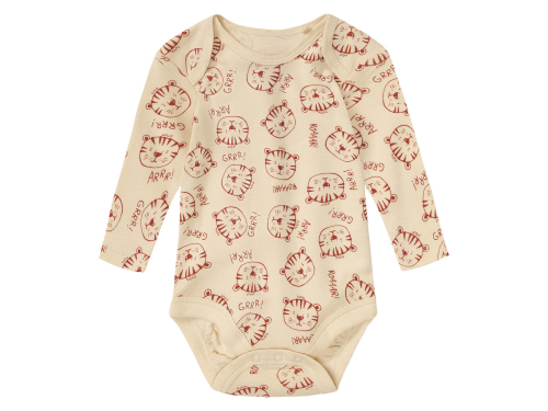 Боді 074-80 см (6-12 months)   набір 2 шт. бавовняні для хлопчика Lupilu 370255 Різнобарвний 89007