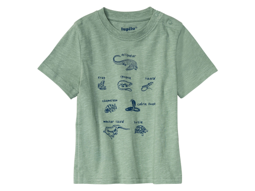 Футболка (звич.) набір 2 шт. для хлопчика Lupilu 375007 086-92 см (12-24 months) Різнобарвний  89446