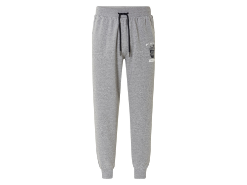 Спортивні штани S  Regular Fit флісові для чоловіка Livergy 498134 сірий 83986