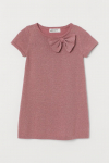 Плаття    тонкої в'язки для дівчинки H&M 0871308-001 122-128 см (6-8 years) рожевий 80263