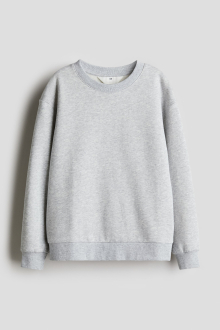 Світшот 110-116 см (4-6 years)   з начосом для дівчинки H&M 1022638-004 сірий 85544