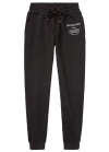 Спортивні штани бавовняні з начосом для дівчинки Lupilu 397732 122-128 см (6-8 years) чорний  78172