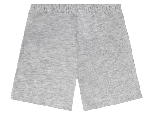 Пижамные шорты хлопковые трикотажные для мальчика Lupilu 349607  Серый  74142