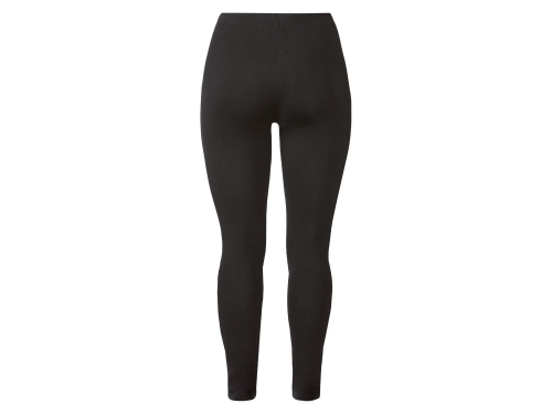 Лосини (звич.) бавовняні для жінки Esmara 370770 44 / XXL чорний  89119