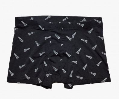 Труси M   -боксери для чоловіка H&M 0564310-095 чорний 85747