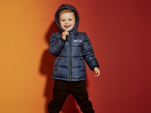 Куртка демісезонна 086 см (12-18 months)   зі світловідбивними елементами для хлопчика Lupilu 305296 темно-синій 61427