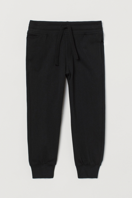 Спортивні штани  для хлопчика H&amp;M 0738873019 098 см (2-3 years) чорний 64567