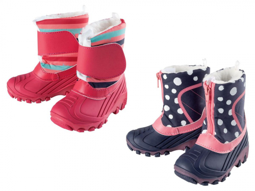 Чоботи сноубутси для дівчинки Lupilu 335800 розмір взуття 27 кораловий (рожево-помаранчевий) 68969