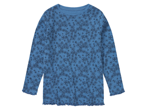 Піжама 098-104 см (2-4 years)   (лонгслів і штани) для дівчинки Lupilu 439539 синій 89492