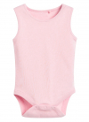 Боді 056-62 см (1-3 months)   без рукавів для дівчинки Nutmeg 014759-1 рожевий 81274