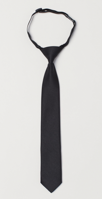 Краватка  для хлопчика H&amp;M 0651266001 One Size чорний 64993