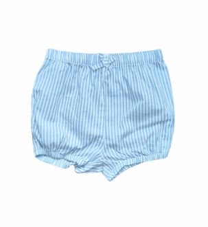 Шорти бавовняні для дівчинки H&M 0965292-004 086 см (12-18 months) блакитний  83759