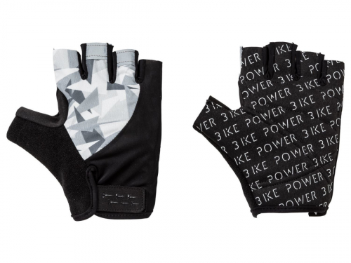 Велоперчатки  для чоловіка Crivit 318177 розмір перчаток 7 (12-14 years, 152-170 см) чорний 65723
