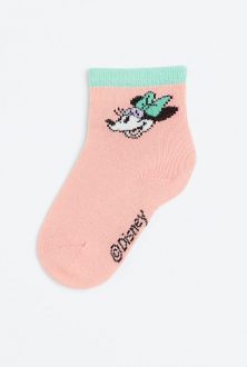 Шкарпетки 19-21   середньої довжини для дівчинки H&M 1079125-010 кораловий 81006