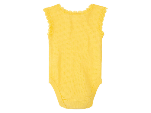 Боді 062-68 см (2-6 months)   ажурні набір 2 шт. для дівчинки Lupilu 370944 жовтий 86821