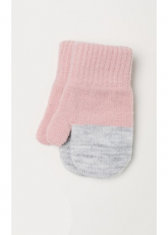 Рукавиці тонкої в для дівчинки H&M 0633204-006 розмір перчаток 1 (6-18 months, 74-80 см) рожевий  82256