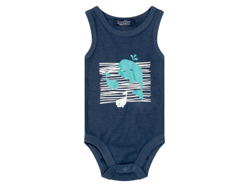 Боді 062-68 см (2-6 months)   набір 2 шт. для хлопчика Lupilu 370942-1 Різнобарвний 89008