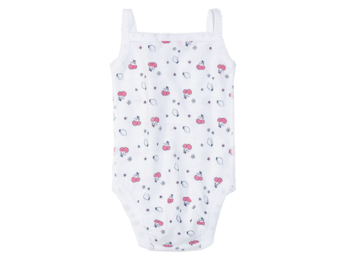 Боді 074-80 см (6-12 months)   ажурні набір 2 шт.  для дівчинки Lupilu 370944 Різнобарвний 86154