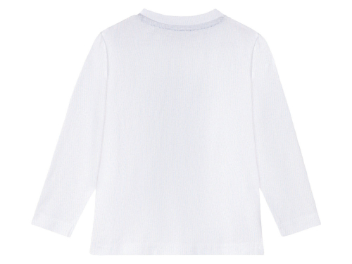 Піжама (лонгслів і штани) для хлопчика Lupilu 369969 110-116 см (4-6 years) білий  74808