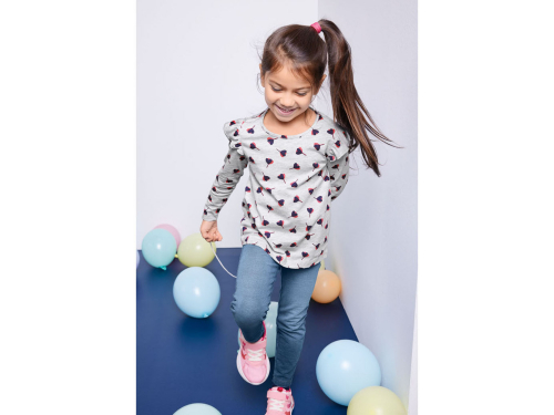 Джегінси 110-116 см (4-6 years)  Skinny двунитка для дівчинки Lupilu 498526 синій 91075
