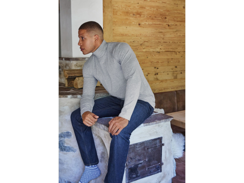 Джинси 56,XL  Regular Fit на мікрофлісі для чоловіка Livergy 393318 темно-синій 91187