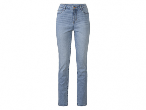 Джинси 46,L  Skinny з високою посадкою вузькі для жінки Esmara 440669 блакитний 89677