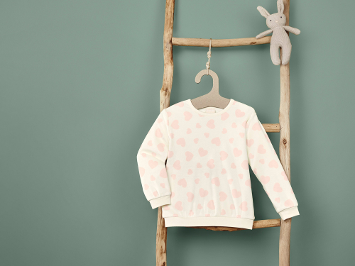 Світшот плюшевий для дівчинки Lupilu 431183 098-104 см (2-4 years) Різнобарвний  88228