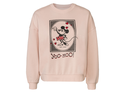 Світшот L   з начосом для жінки Disney 426434 рожевий 85665