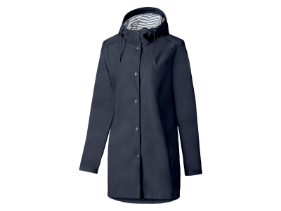 Куртка-дощовик водовідштовхувальна та вітрозахисна для жінки Crivit 370670 36 / S темно-синій  78083