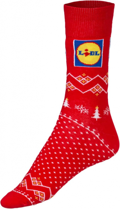 Шкарпетки 43,44,45,46   високі з махровою підошвою для чоловіка Lidl 424452 червоний 88503