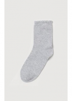 Шкарпетки 34-36   середньої довжини для дівчинки H&M 0549437-011 сірий 80840