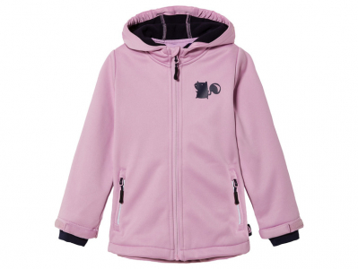 Куртка Softshell 086-92 см (12-24 months)   водовідштовхувальна та вітрозахисна для дівчинки Lupilu 445131 бузковий 89981