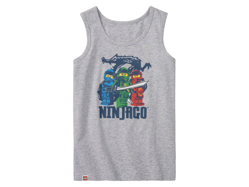 Майка натільна 098-104 см (2-4 years)   Ninjago для хлопчика Disney 400127 сірий 78303