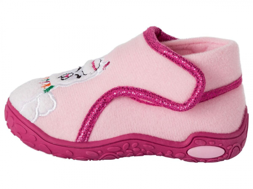 Текстильні капці  для дівчинки Lupilu 347235 розмір взуття 23 рожевий 64127