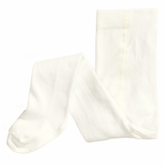 Колготки 050-56 см (0-2 months)   бавовняні однотонні для дівчинки H&M 0147273001 білий 60476