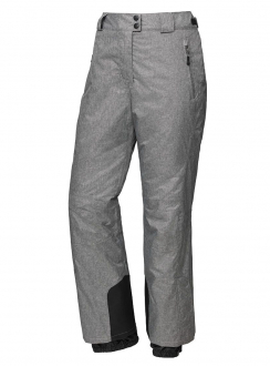 Гірськолижні штани 40,L   мембранні (3000мм) для жінки Crivit 314058 сірий 65869