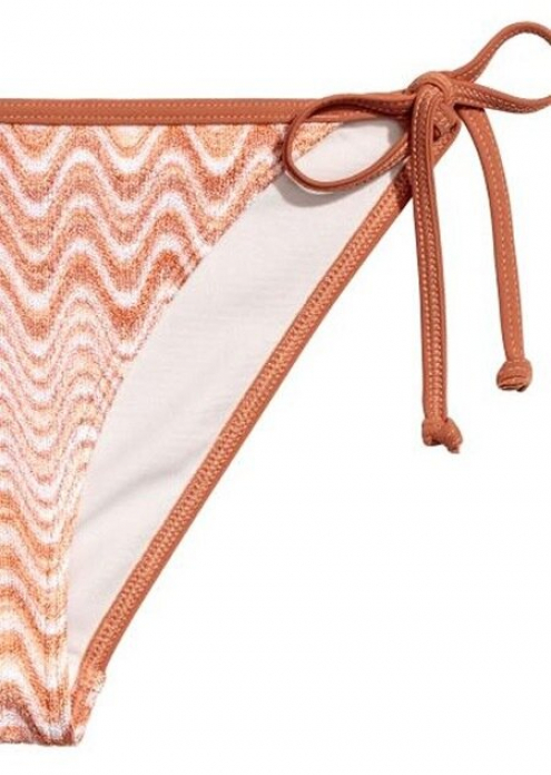 Нижня частина купальника 36,S   на зав'язках для жінки H&amp;M 0437379-002 коричневий 82498