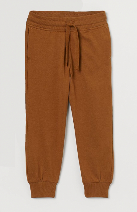 Спортивні штани  для хлопчика H&amp;M 0738873016 110 см (4-5 years) коричневий 64561
