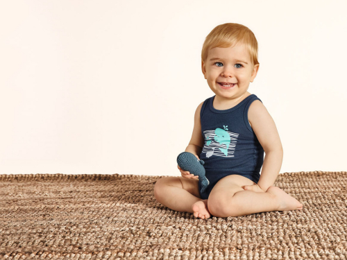 Боді 062-68 см (2-6 months)   набір 2 шт. для хлопчика Lupilu 370942-1 Різнобарвний 89008