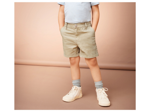 Шорти 116 см (5-6 years)   котонові з кишенями для хлопчика Lupilu 475968 бежевий 86746