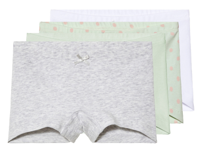 Трусики 098-104 см (2-4 years)   -боксери набір 4 шт. для дівчинки Lupilu 457357-1 Різнобарвний 90874