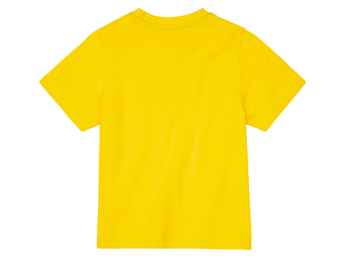 Футболка бавовняна для хлопчика Lupilu 372241 098-104 см (2-4 years) жовтий  74816