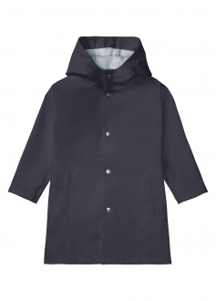Куртка-дощовик на кнопках для хлопчика Lupilu 375116 110-116 см (4-6 years) темно-синій  73940