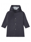 Куртка-дощовик на кнопках для дівчинки Lupilu 375116 110-116 см (4-6 years) темно-синій  74079