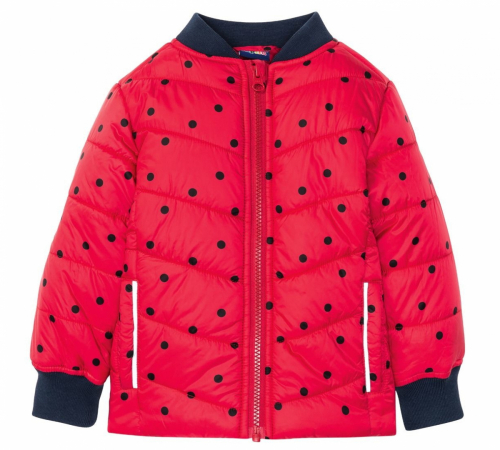 Куртка демісезонна 110 см (4-5 years)   бомбер для дівчинки Lupilu 318429 червоний 67422