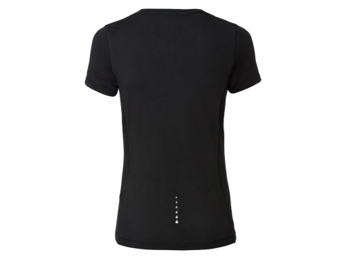 Спортивна футболка M   зі світловідбивними елементами для жінки Crivit 318005 чорний 66960