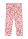 Лосини бавовняні трикотажні для дівчинки Lupilu 371072 050-56 см (0-2 months) рожевий  75665