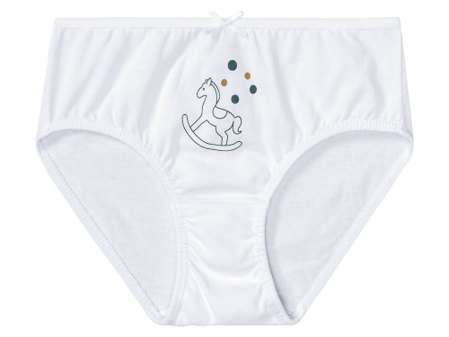 Трусики (дитячі) набір 4 шт. для дівчинки Lupilu 364955 122-128 см (6-8 years) Різнобарвний  90866