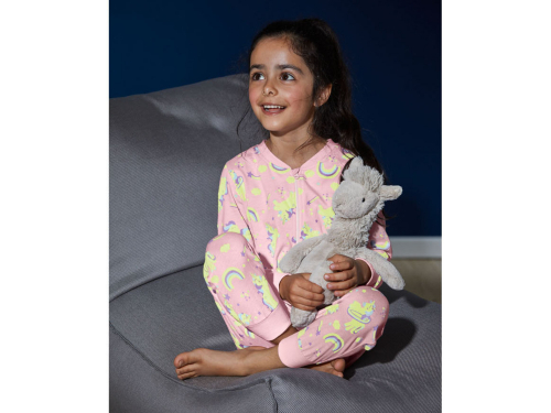 Комбінезон-сліп піжама для дівчинки Lupilu 363710 098-104 см (2-4 years) рожевий 68523